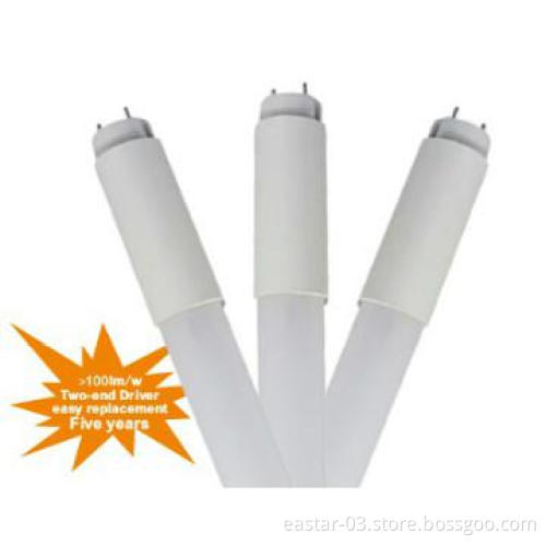 Eastar T8 240V Eastar T8 240V LED tubes 18w 1200mm,double ends power